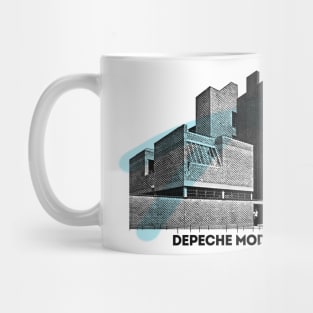 Depeche Mode Industrial Collage Fanart Tribute Mug